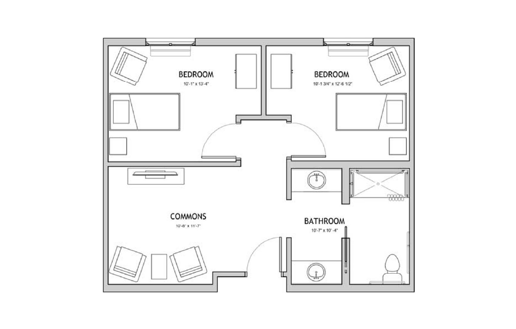 2-Bed-1-Bath-Single-Apartment