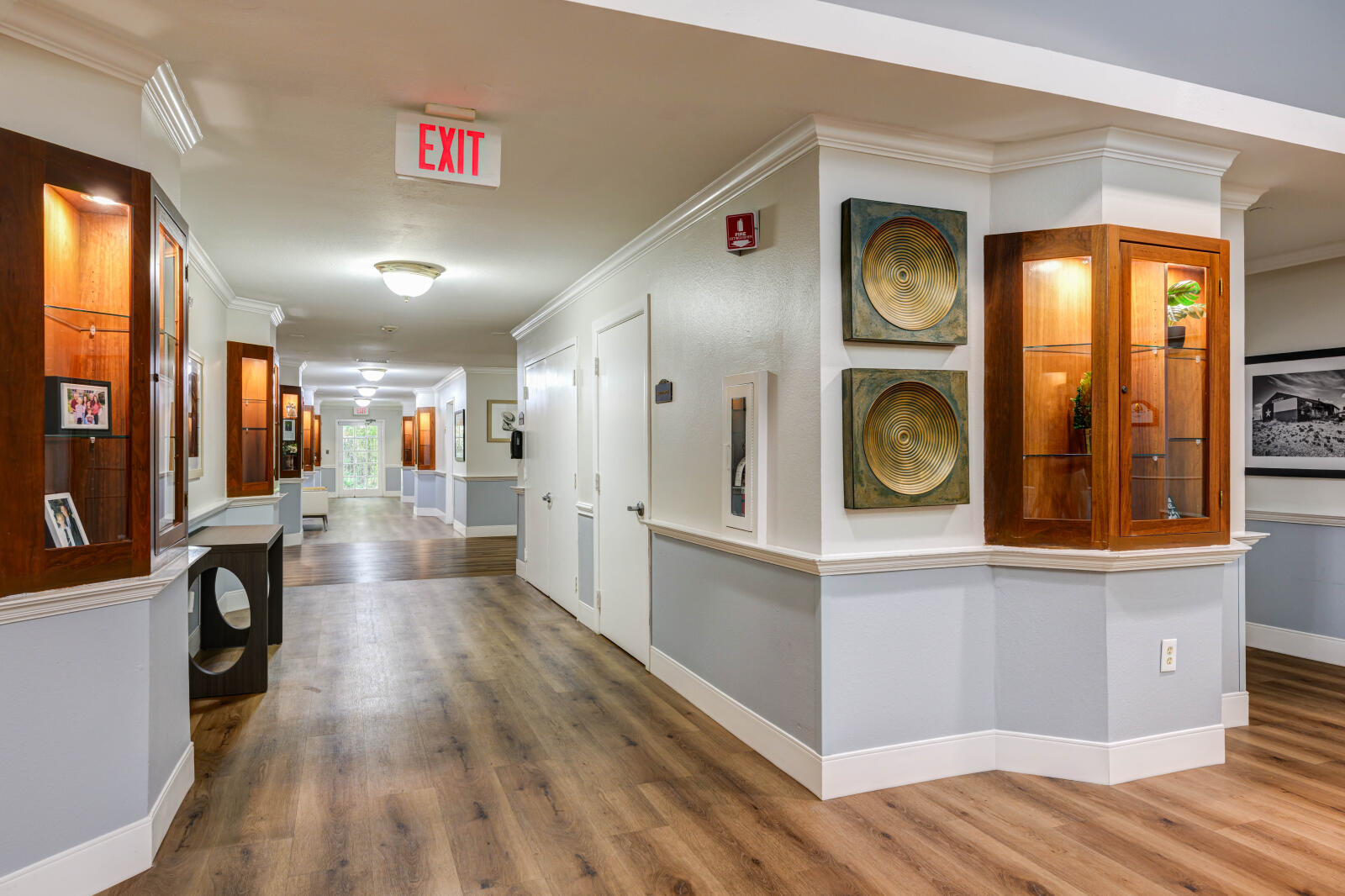 Hallway and Shadow Boxes