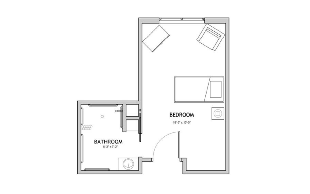 1-Bed / 1-Bath
