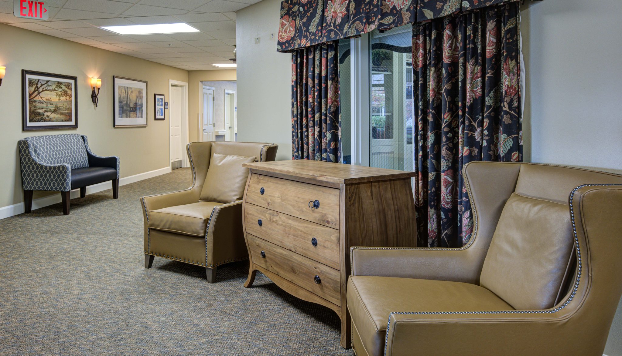 Inside Lobby Seating