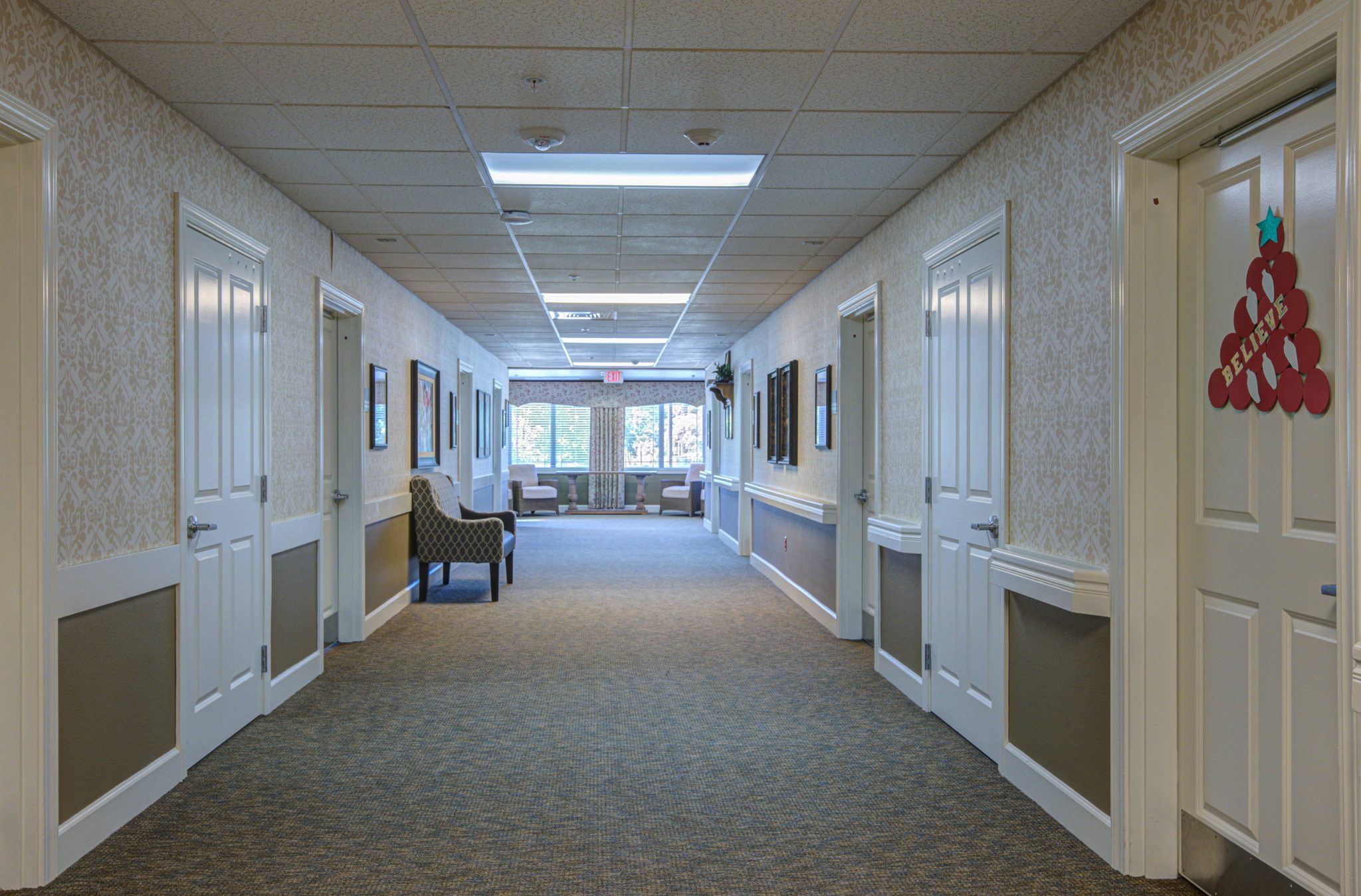 Spacious Hallway