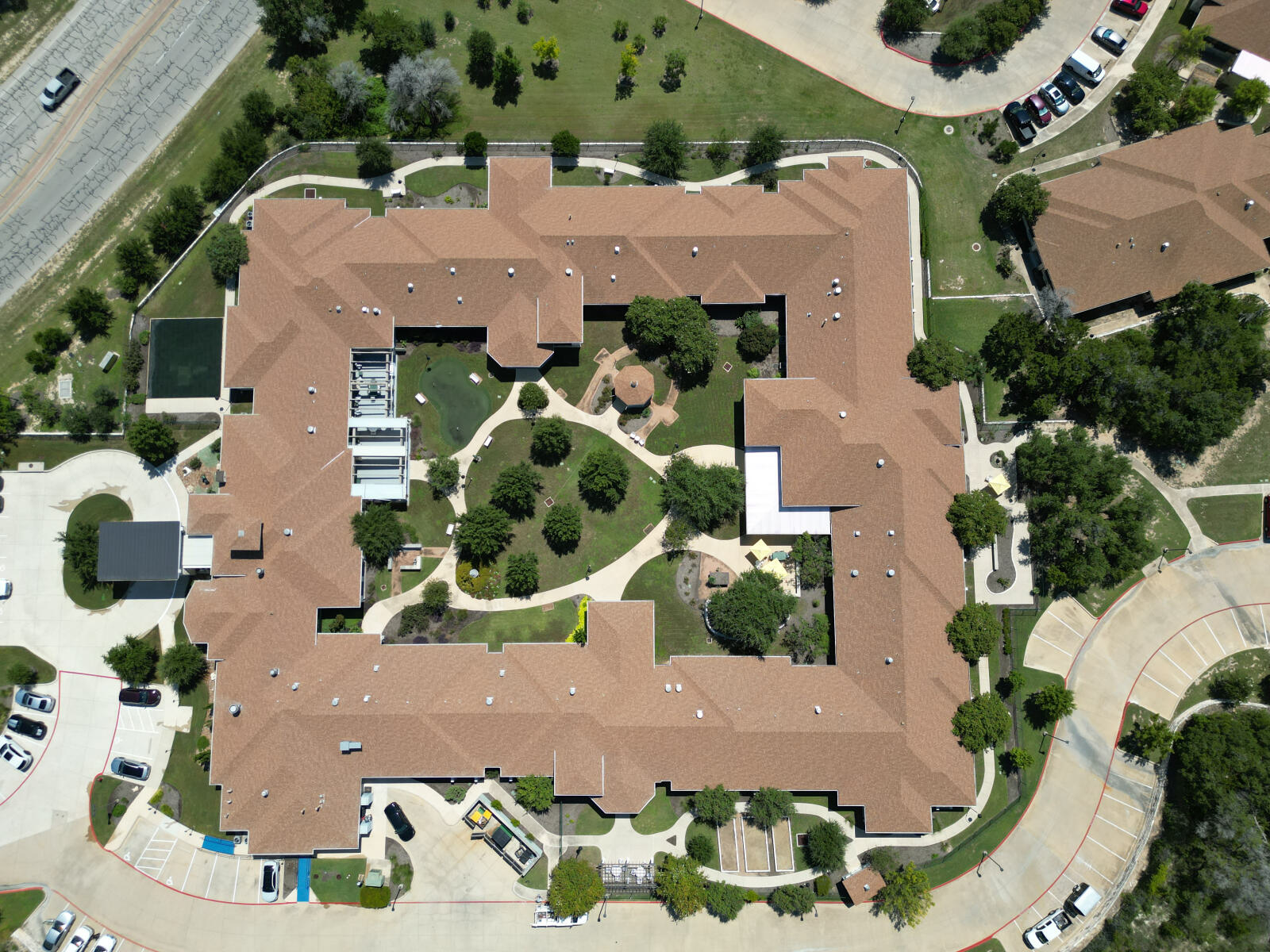 Top View Aerial