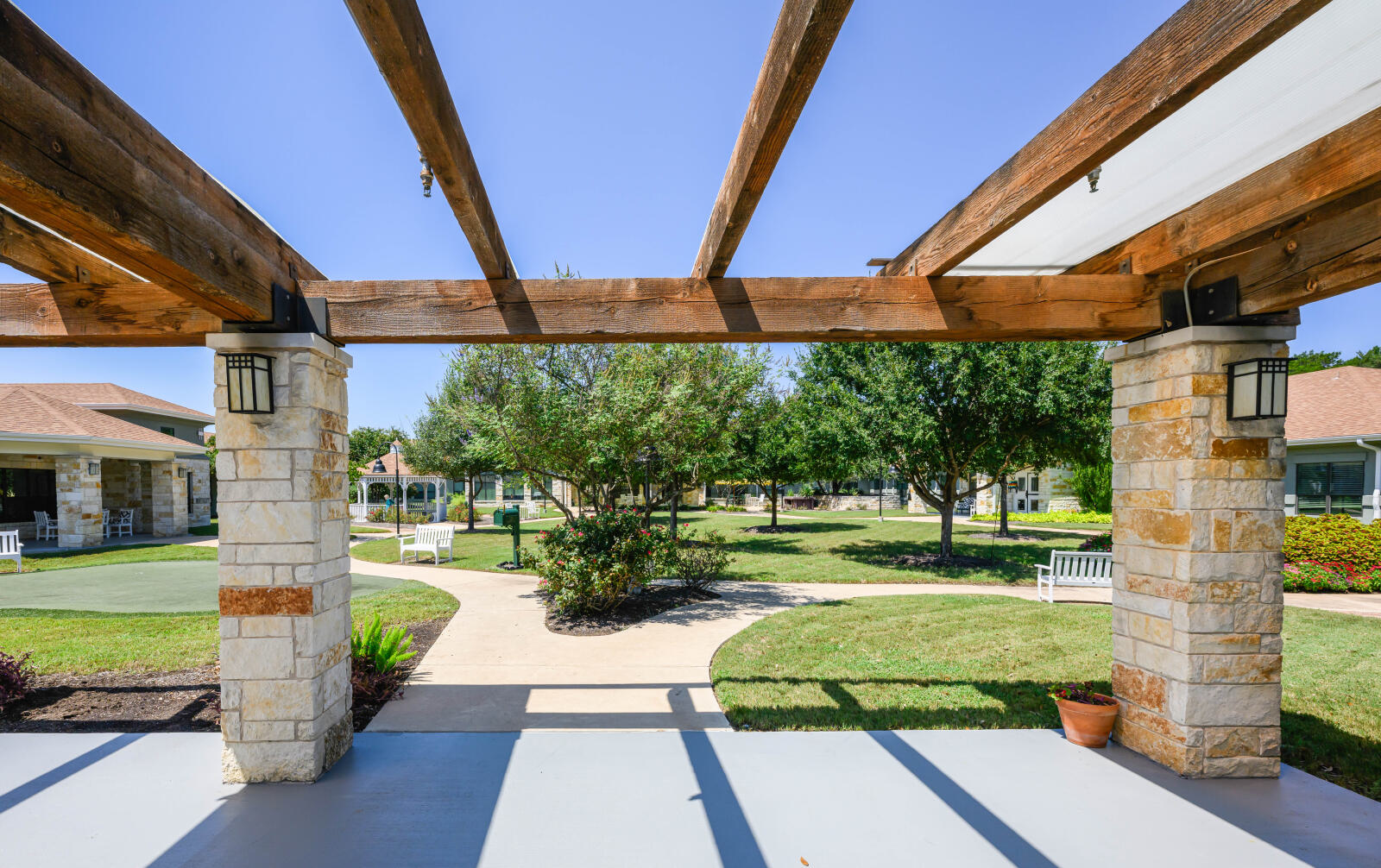 Main Patio Walking Path