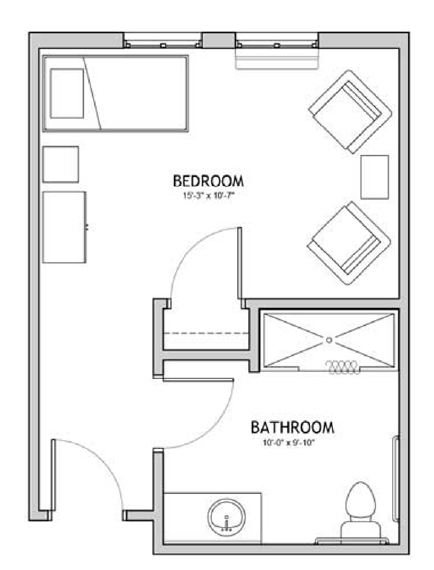 Memoery Care 1-bed / 1-bath