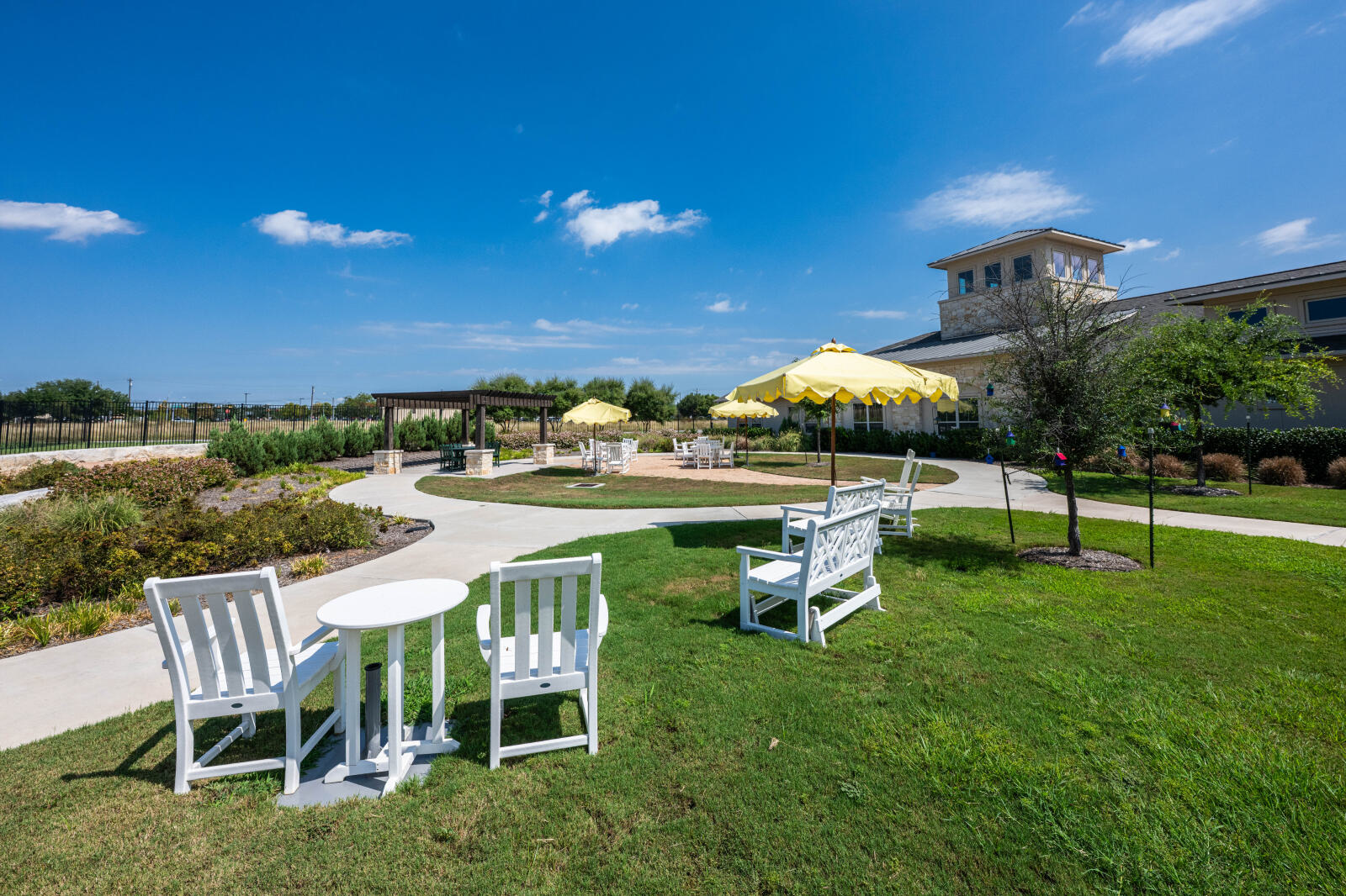 Courtyard Walking Path