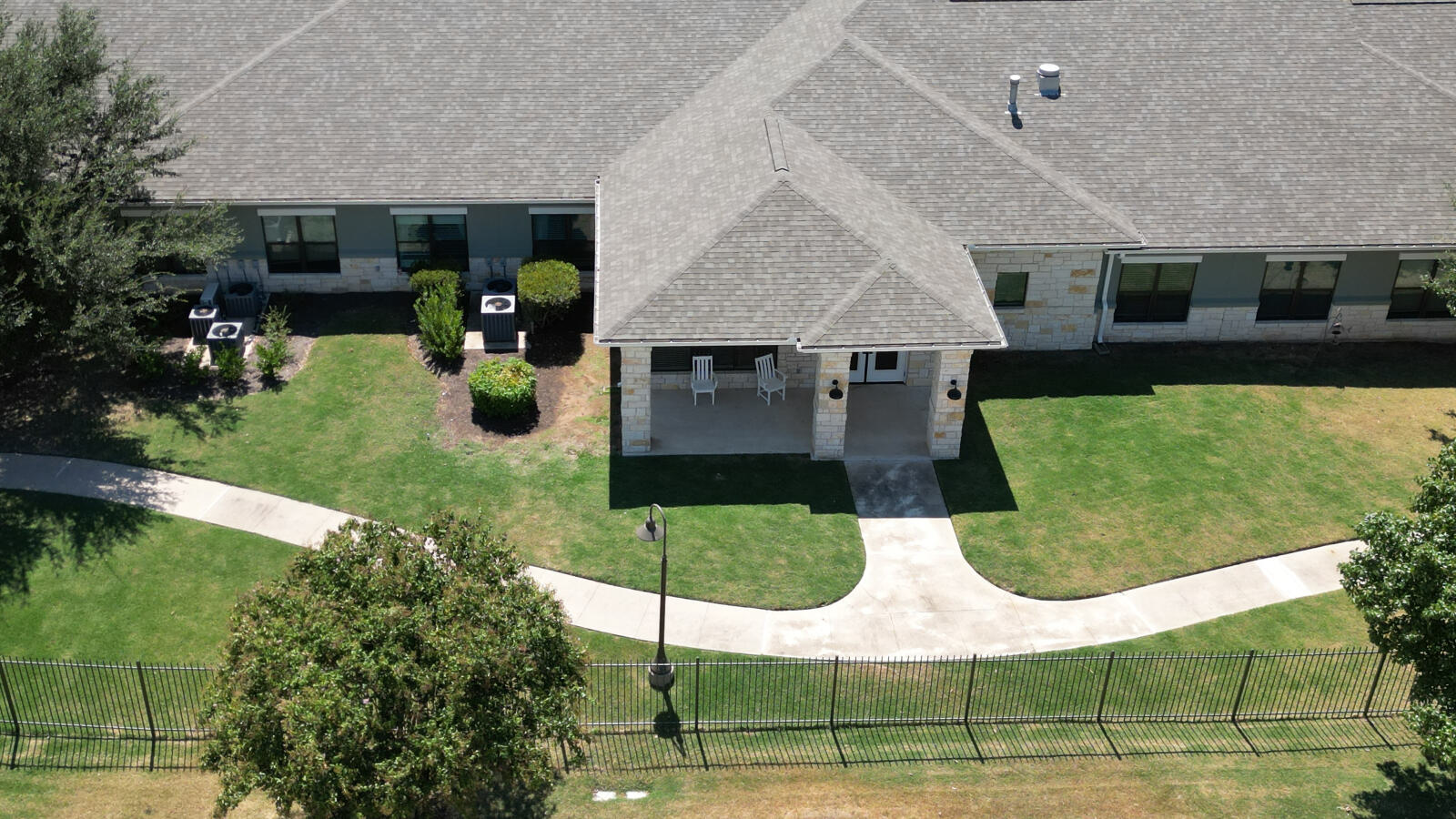 Courtyard Aerial View