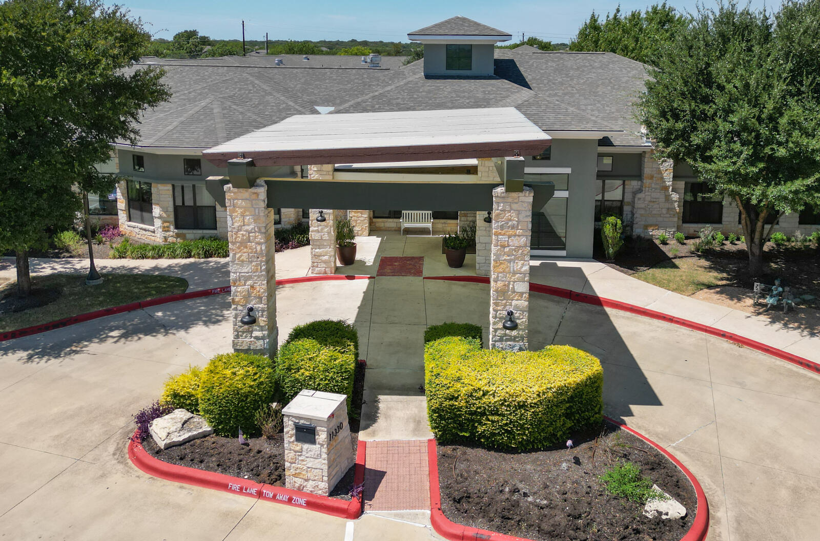 Aerial View of Entrance 1
