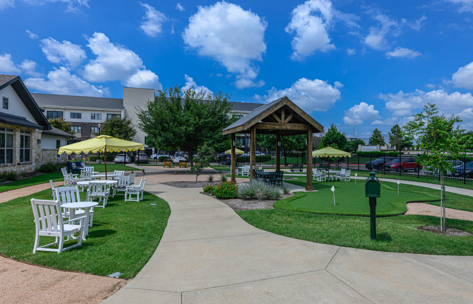 Courtyard Putting Green