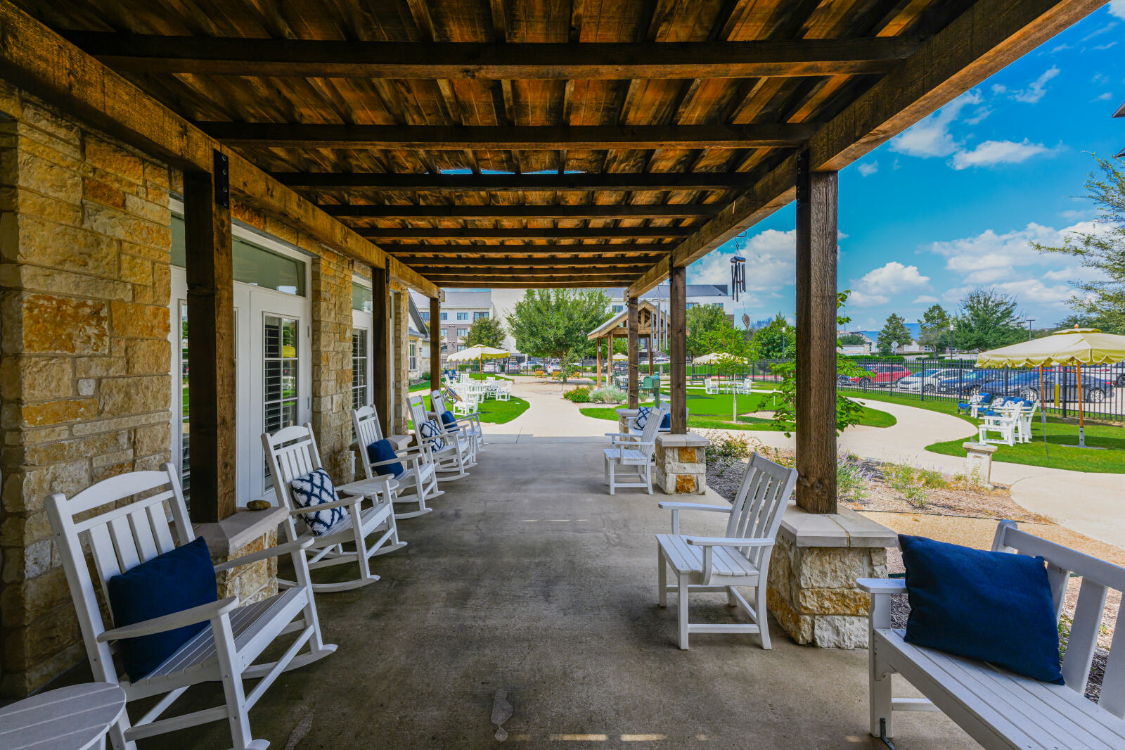 Courtyard Patio Seating