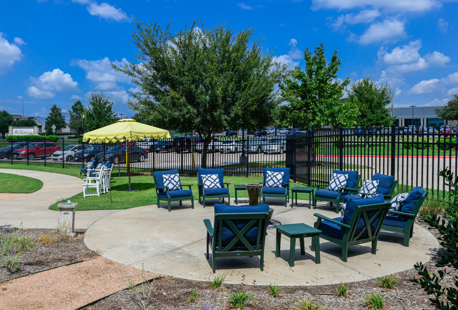 Courtyard Sitting Area
