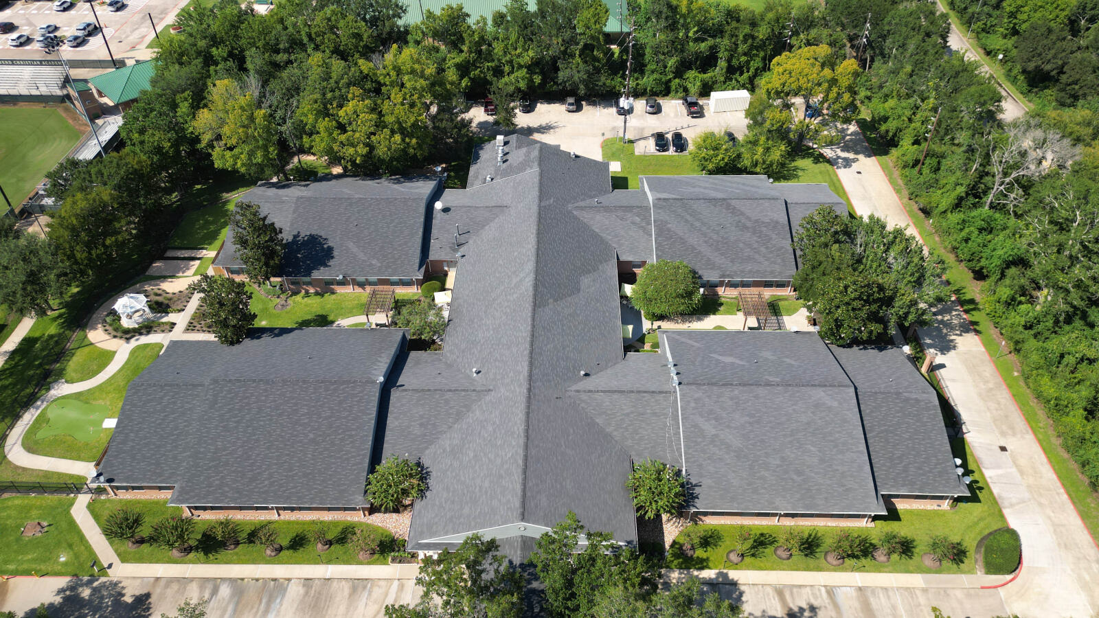 Aerial View of the Auberge at Sugar Land