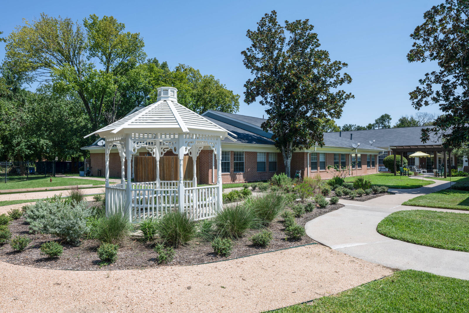 Gazebo and Walking Paths